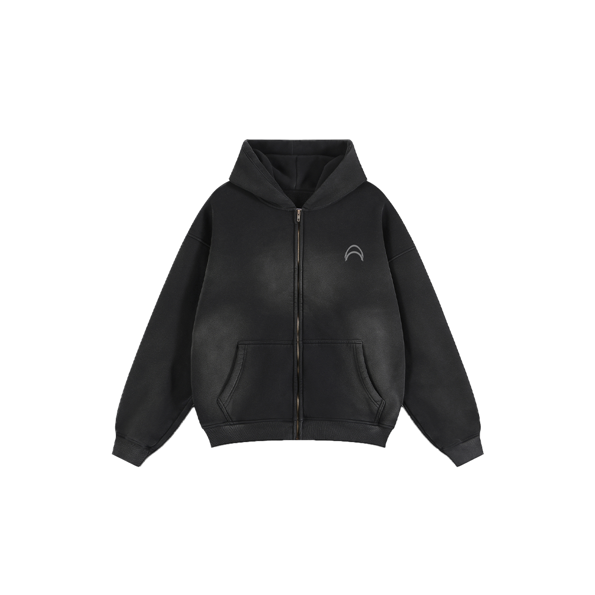 ジャケット・アウター NTRUL Shaggy ZipUp Knit Black DISSONANCE NTRUL Shaggy ZipUp Knit Black DISSONANCE
